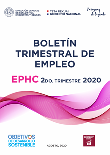 PRINCIPALES RESULTADOS EPHC 2° TRIMESTRE 2020