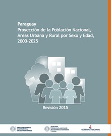 Paraguay. Nacional Proyección de la Población, Áreas Urbana y Rural por Sexo y Edad, 2000-2025