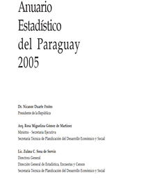 ANUARIO ESTADÍSTICO 2005