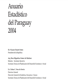 Anuario Estadístico 2004