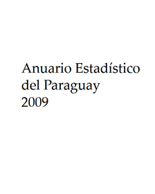 Anuario Estadístico 2009