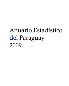 ANUARIO ESTADÍSTICO 2009