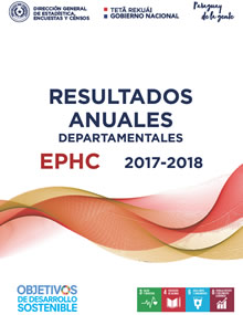 Principales Resultados Anuales - Departamental. EPHC 2017 y 2018