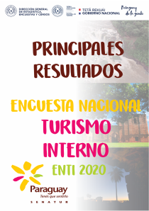 ENCUESTA NACIONAL DE TURISMO INTERNO 2020